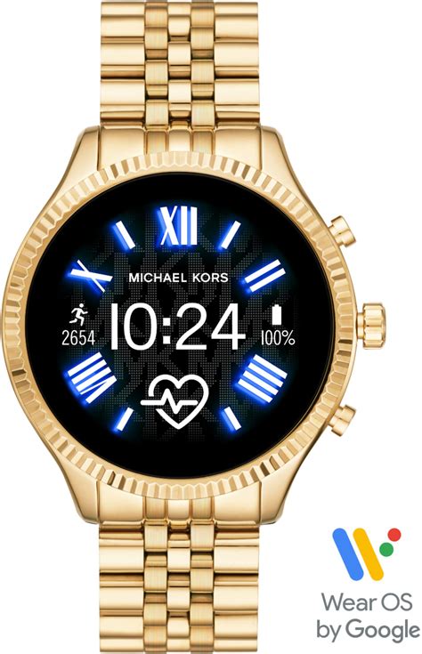 ladies michael kors access gen 5 lexington bluetooth smartwatch mkt5112|Gen 5 Lexington Gold.